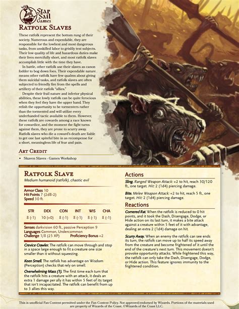skaven slaves reddit.